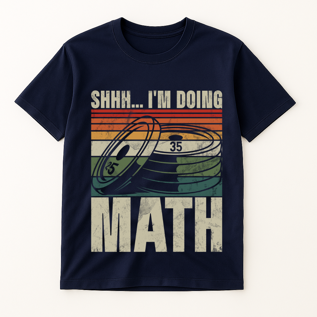 SHH... I'M DOING MATH T-SHIRT