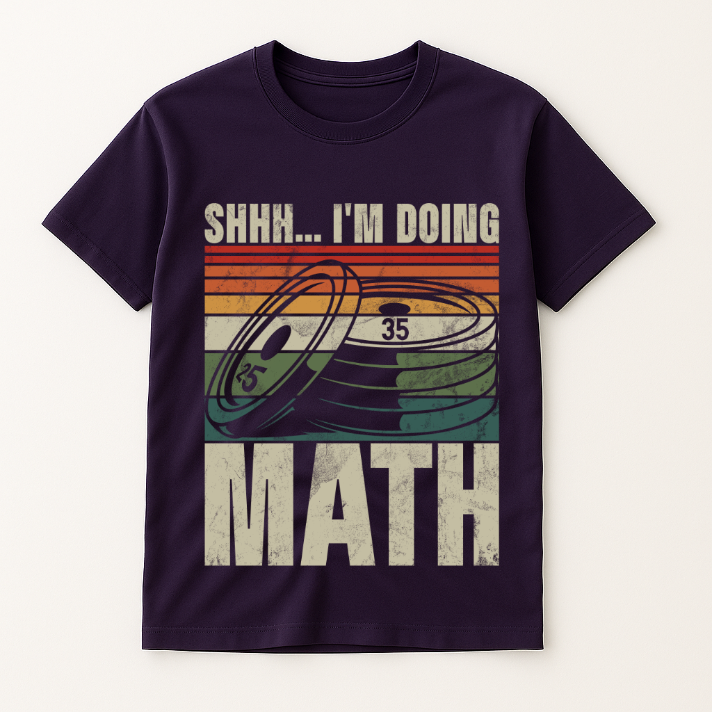 SHH... I'M DOING MATH T-SHIRT