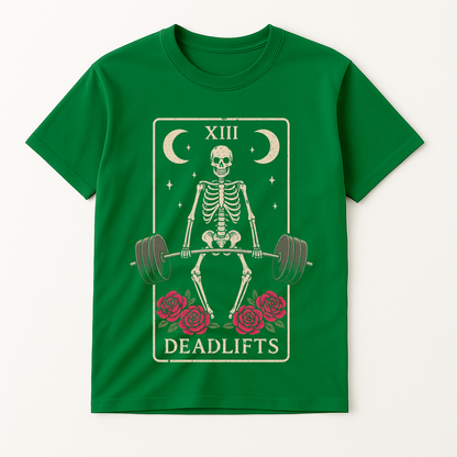 DEADLIFTS TAROT CARD T-SHIRT