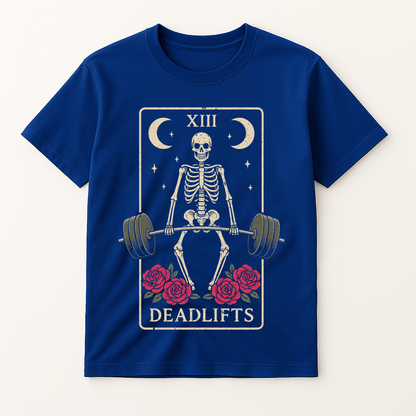 DEADLIFTS TAROT CARD T-SHIRT