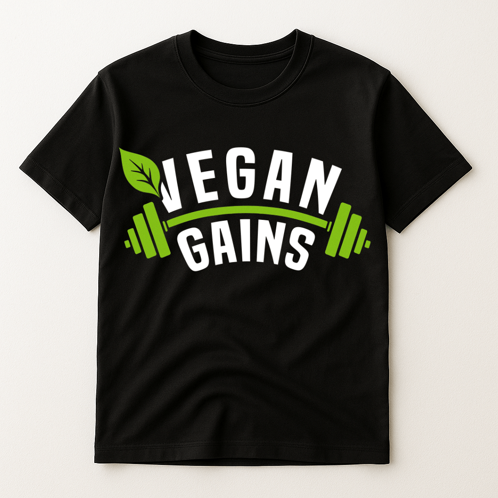 VEGAN GAINS T-SHIRT