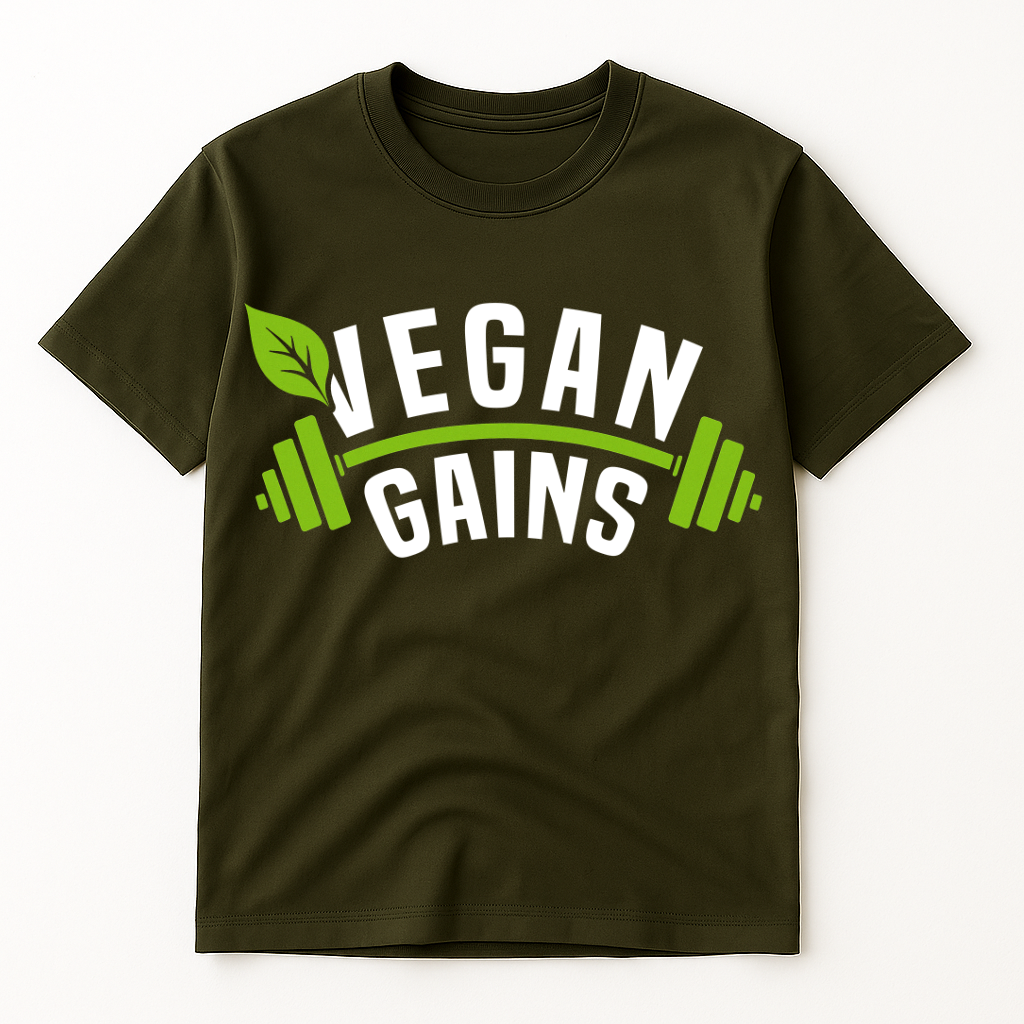 VEGAN GAINS T-SHIRT