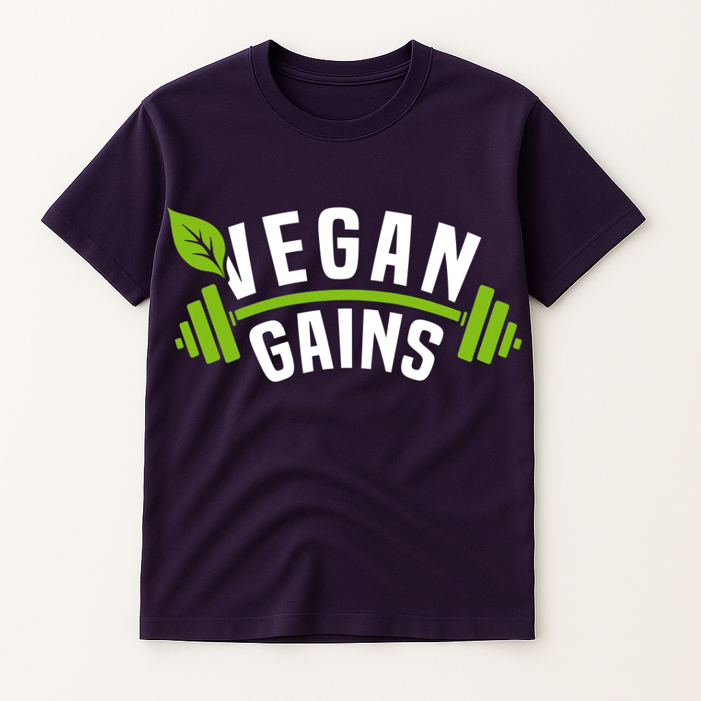 VEGAN GAINS T-SHIRT
