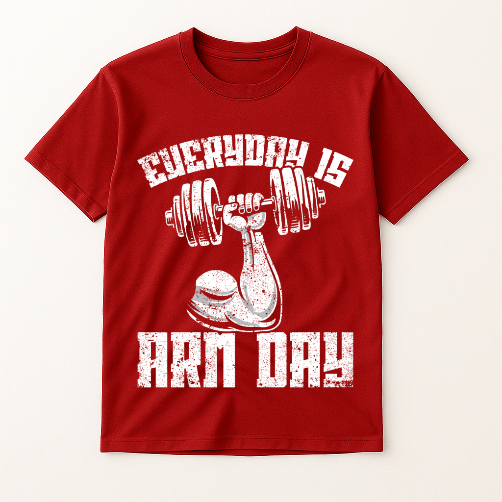 EVERYDAY IS ARM DAY T-SHIRT