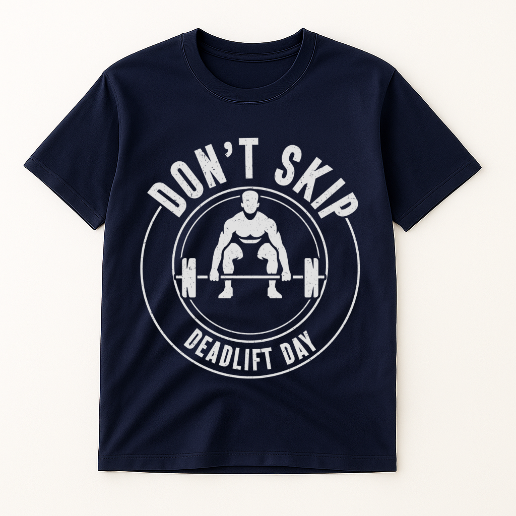 DON'T SKIP DEADLIFT DAY T-SHIRT