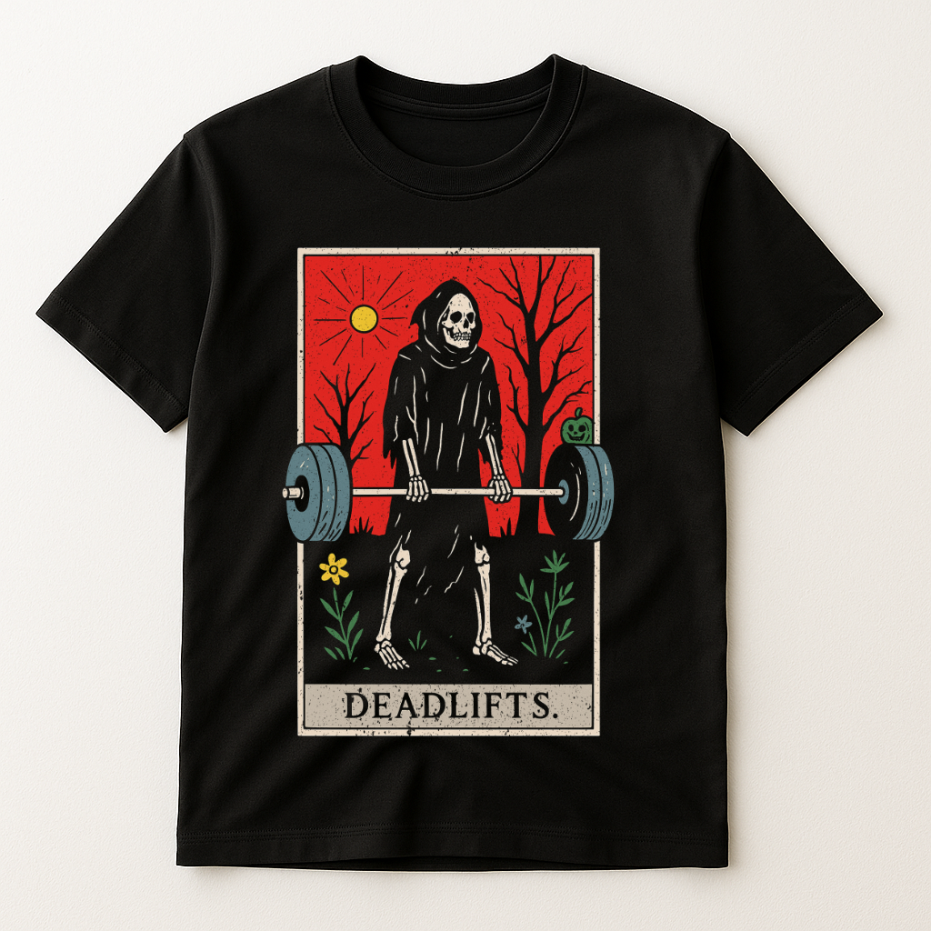 DEADLIFTS TAROT CARDS T-SHIRT