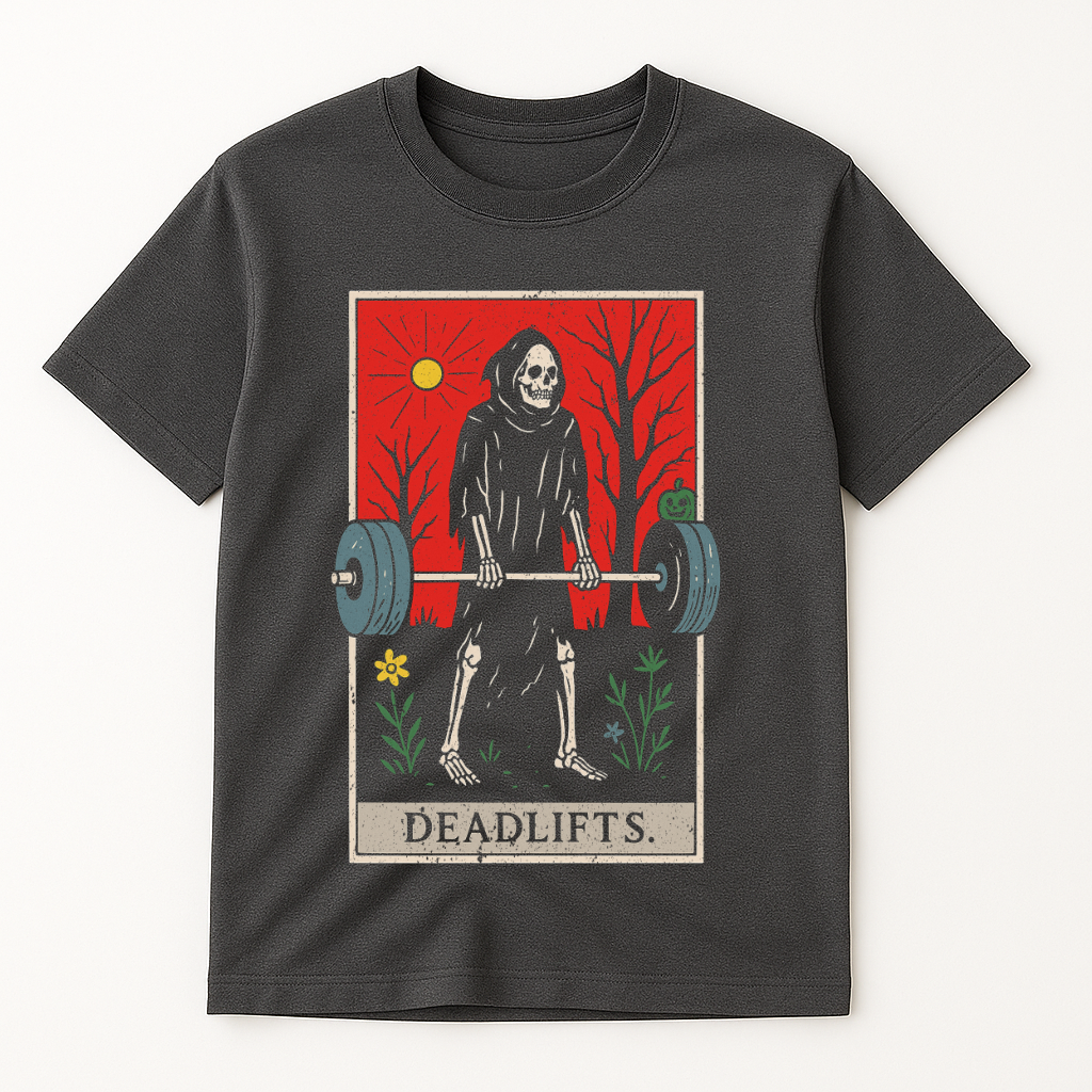 DEADLIFTS TAROT CARDS T-SHIRT