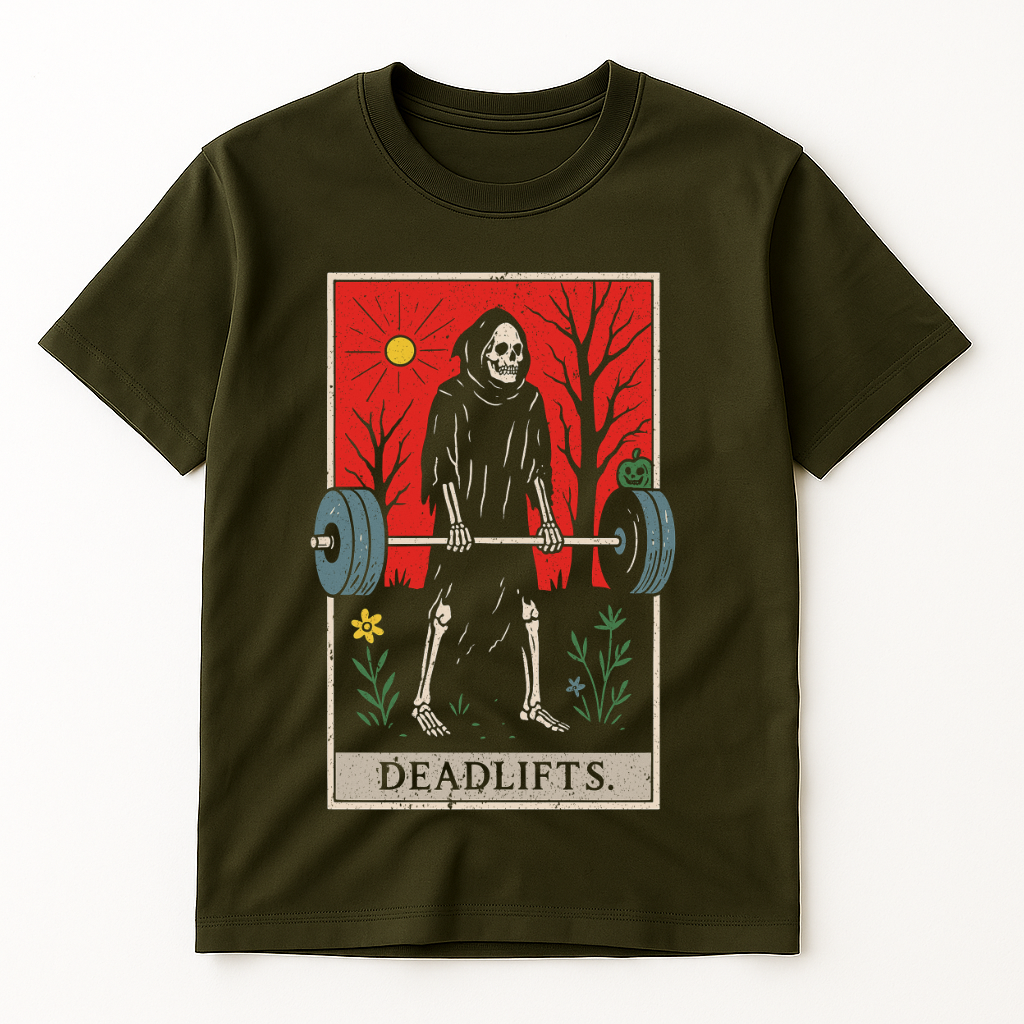 DEADLIFTS TAROT CARDS T-SHIRT