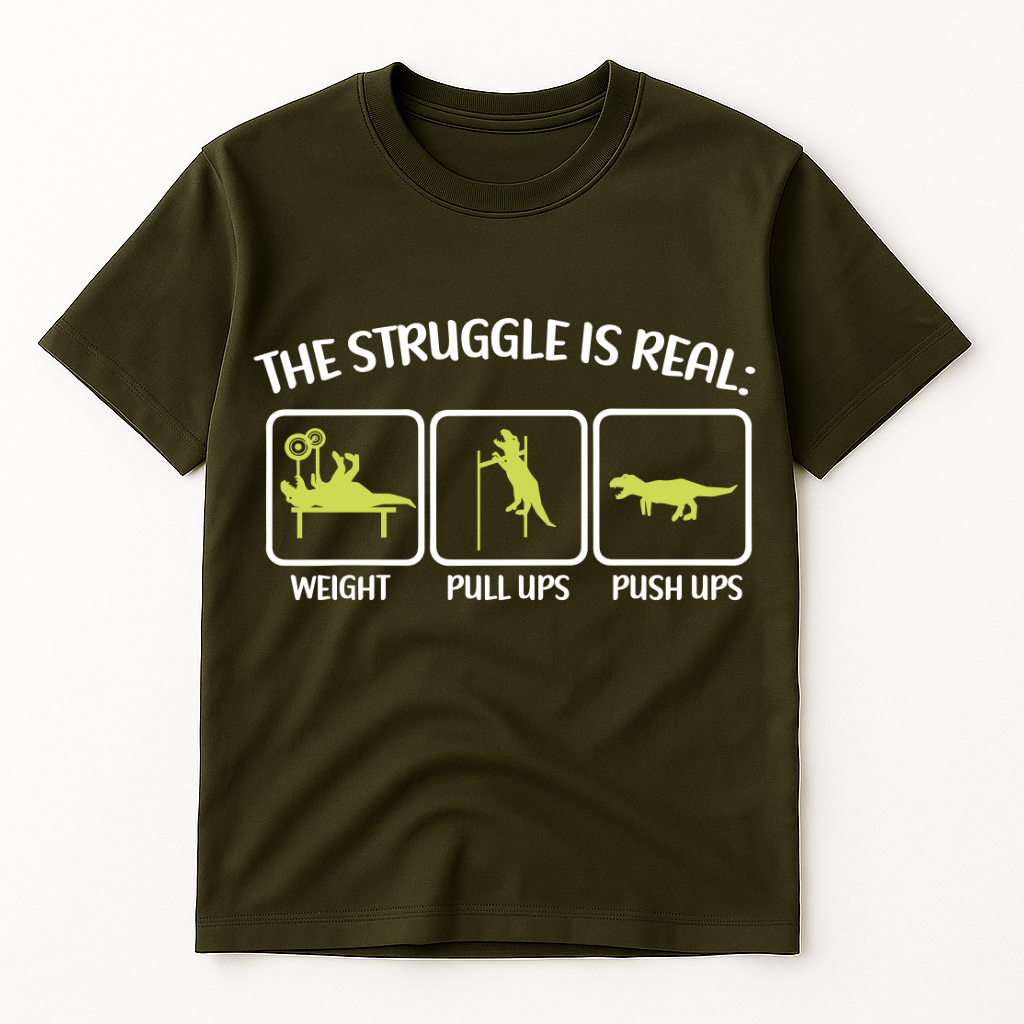 WEIGHT PULL UPS PUSH UPS T-SHIRT