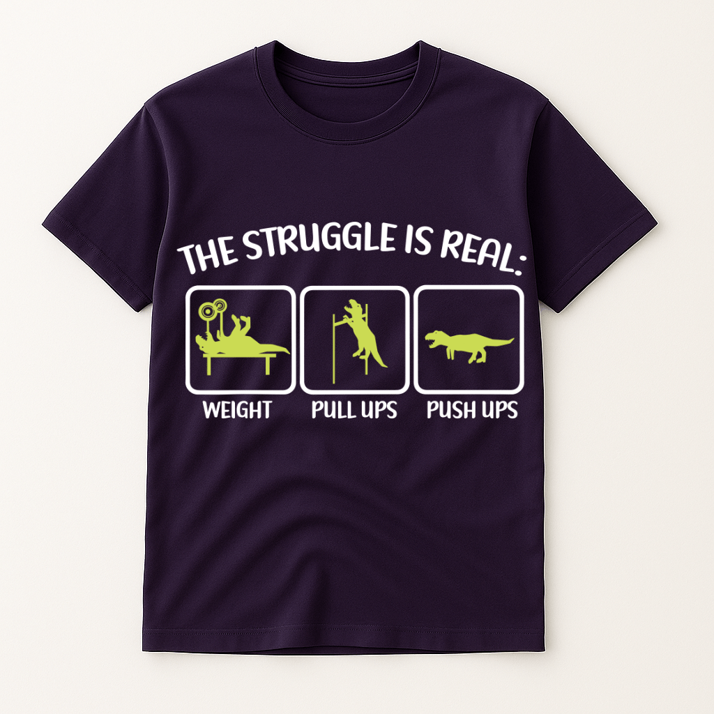 WEIGHT PULL UPS PUSH UPS T-SHIRT