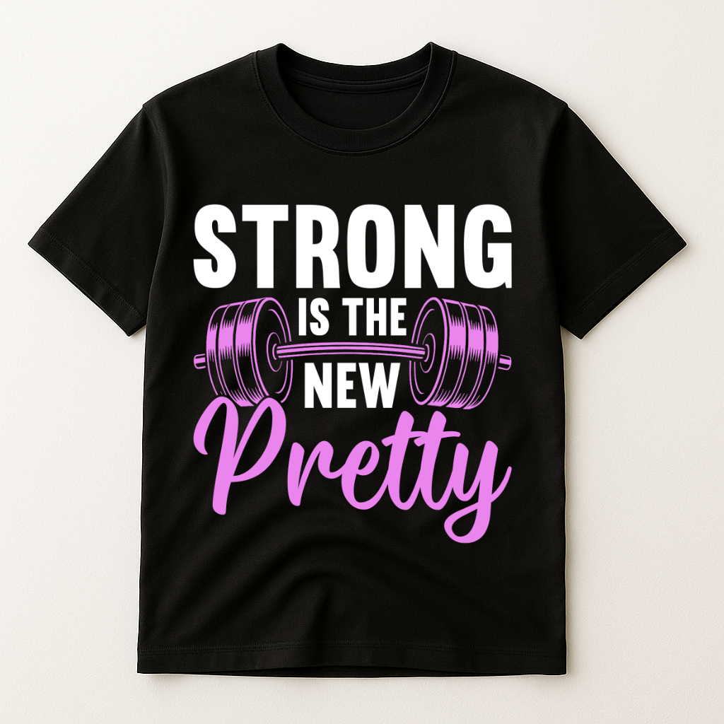 STRONG BODY IS THE NEW PRETTY T-SHIRT
