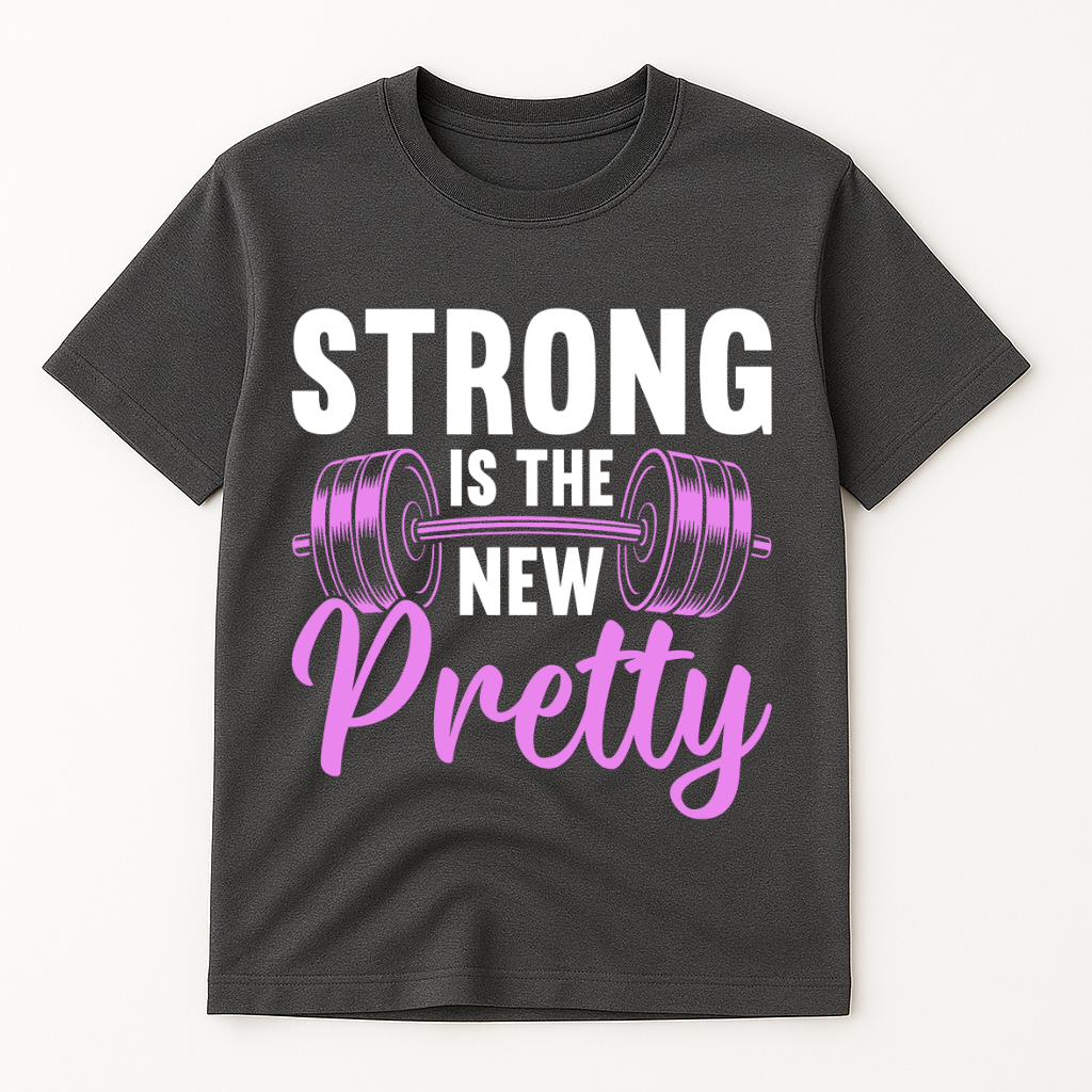 STRONG BODY IS THE NEW PRETTY T-SHIRT