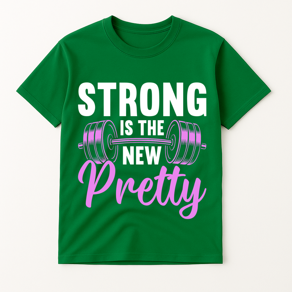 STRONG BODY IS THE NEW PRETTY T-SHIRT