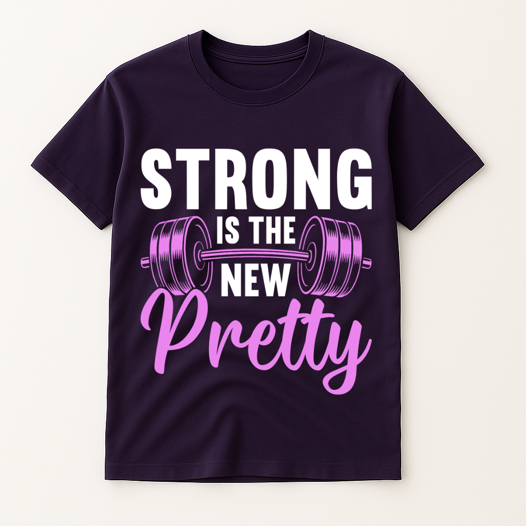 STRONG BODY IS THE NEW PRETTY T-SHIRT